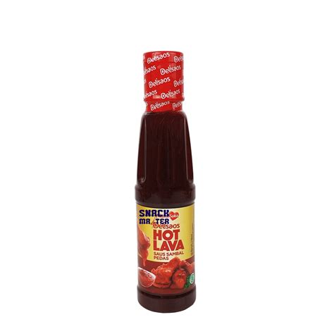 Jual Mamasuka Delisaos Hot Lava Volcano Sauce Botol Netto Ml Shopee Indonesia