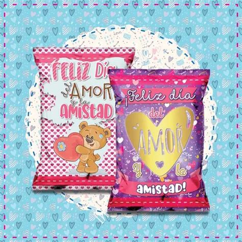 Chips Bags Dulceros Personalizados San Valent N Invitaci N Env O Gratis