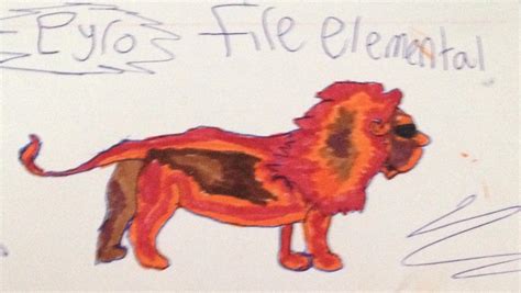 pyro fire elemental  littlebirdychocho  deviantart