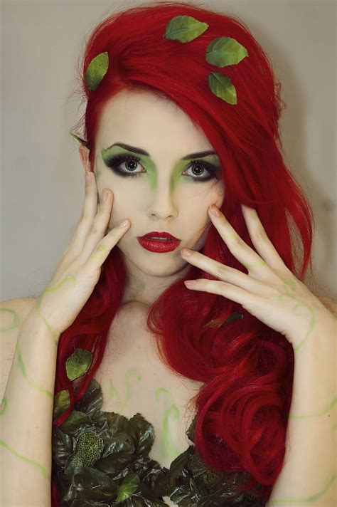 Poison Ivy By Helen Stifler Makeup Cosplay Halloween Make Up