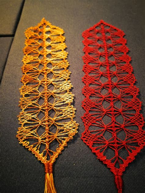 Double Up Bookmark A Bobbin Lace Pattern By Jenny Brandis Etsy