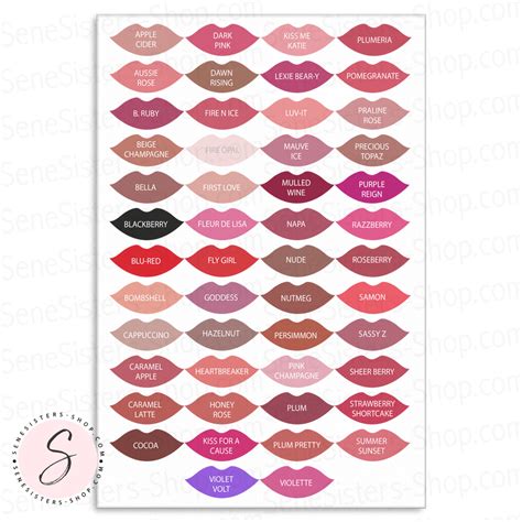 Download Lipsense 50 Lip Color Lipstick Kisses Professional Casa Da