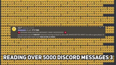 Reading Over 5000 Discord Dms 3 Youtube