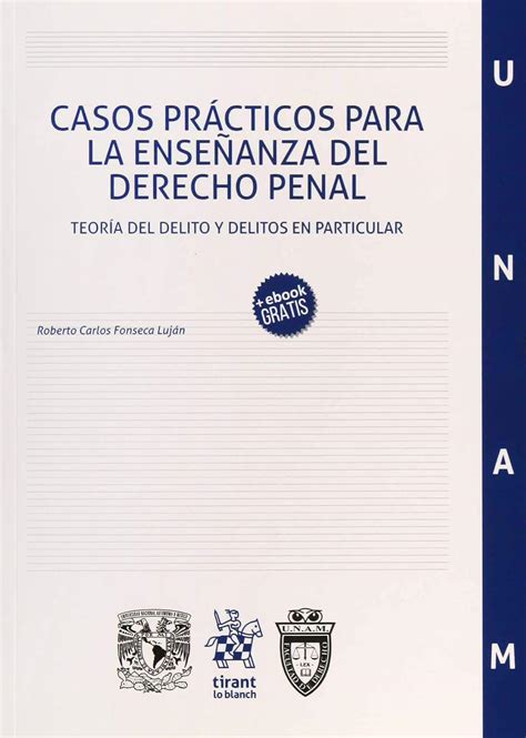 Casos Prácticos Para La Enseñanza Del Derecho Penal Teoría Del Delito