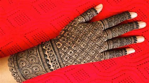 Back Hand Mehndi Design Modern Tailoringinhindi