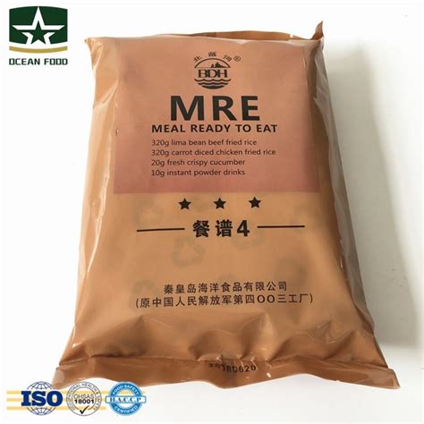 Military Meal Ready To Eat Instant Food Ration Kit China Mre And