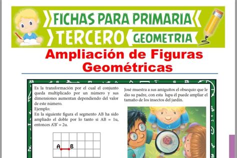 Ampliación de Figuras Geométricas para Tercer Grado de Primaria 2024