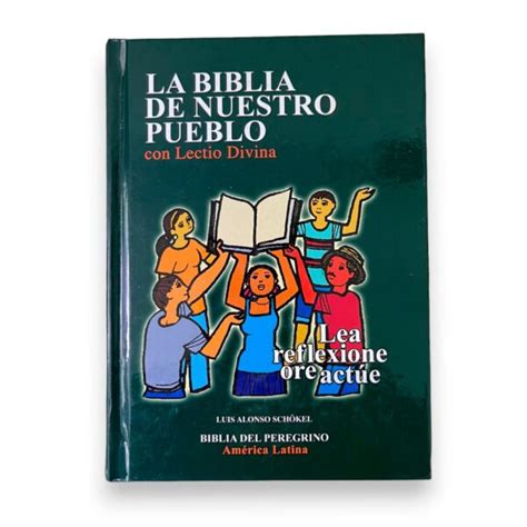 La Biblia Nuestro Pueblo Con Lectio Divina Letra Mediana Tienda