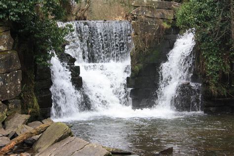 Penllergaer woods waterfall by abec1989 on DeviantArt