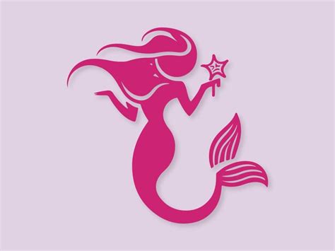 Premium Vector Mermaid Logo Vector Template Design