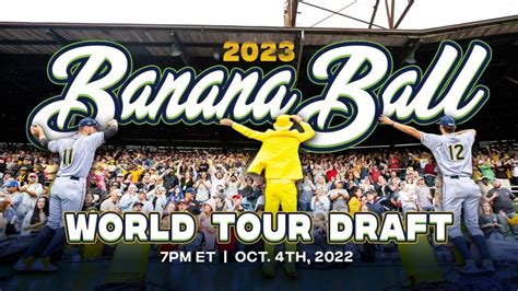 Savannah Bananas World Tour Schedule Dory Odelinda