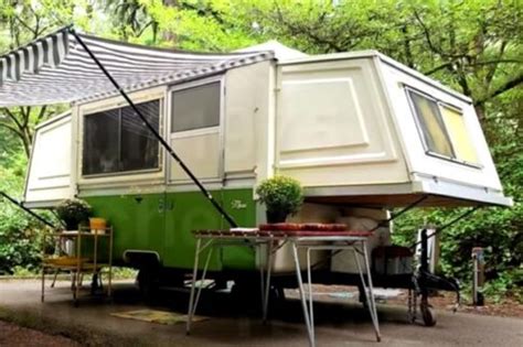 Rv Tour Vintage Hard Side Apache Popup Camper Why Dont They