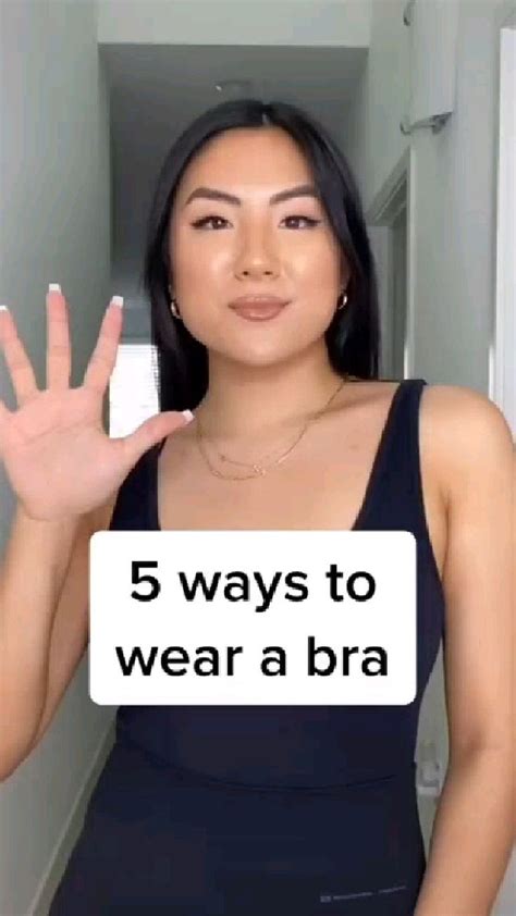 5 Ways To Wear A Bra Fashion Tips Diy Clothes Fashion Tips Diy