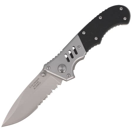 Herbertz Solingen Drop Point G 10 Folder Knife 239812 KnivesMania