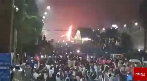 Hamza Azhar Salam On Twitter Pti Protestors Reportedly Burn The China