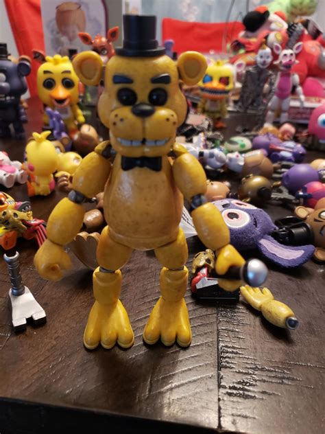 FNAF Golden Freddy Action Figure On Mercari Action Figures Fnaf