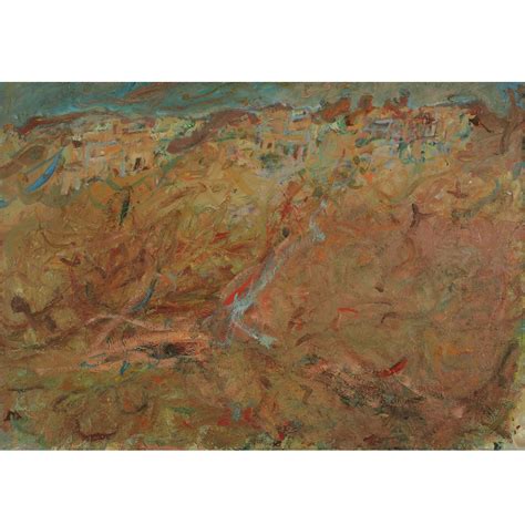 Eliahu Gat Hills Of Jerusalem 1975 Mutualart