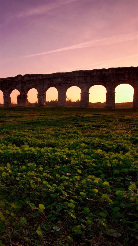 Aqueduct Park Rome Italy Windows Spotlight Images