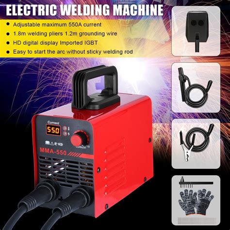 MIDOO MMA 550 Portable Electric Welding Machine IGBT Technology Digital