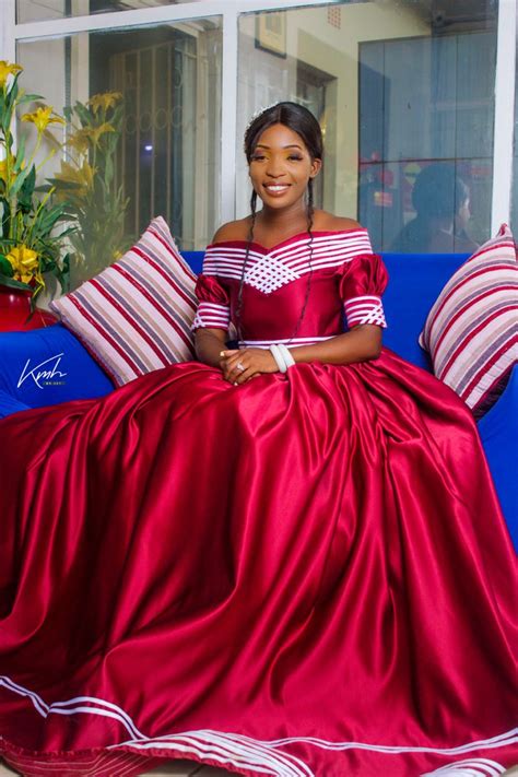 Traditional Zambian Lozi Bridal Dress African Bridal Dress African