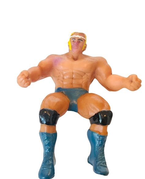 Daumen Wrestler Billy Graham Seite Brennt Wwf Gummi Superstar Etsy