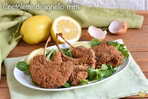 Costolette Di Agnello Fritte Impanate Cotolette Di Abbacchio Alla Romana