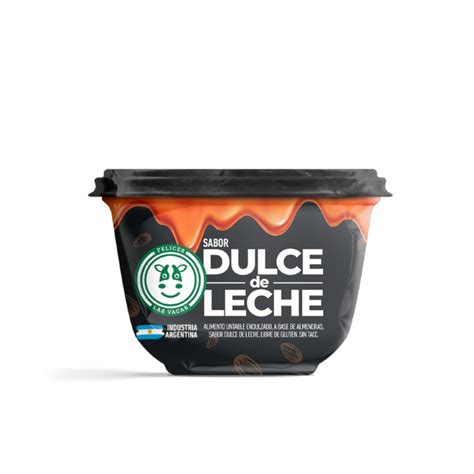 Dulce De Leche De Almendras Felices Las Vacas 250g