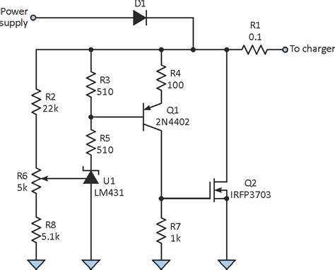 Battery Simulator Circuit Diagram