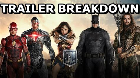 Justice League Trailer 1 Breakdown Youtube