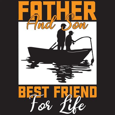 Father And Son Best Friend For Life 5185829 Vector Art At Vecteezy