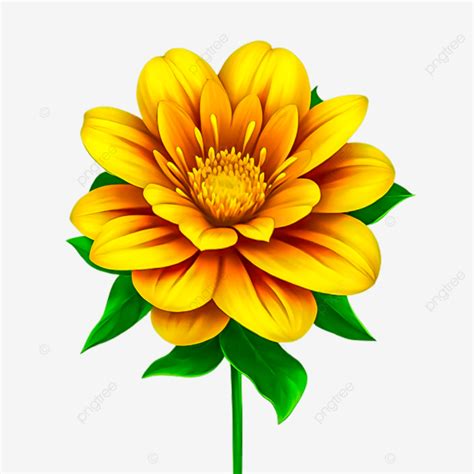 Yellow Rose With Green Leaves Flower Rose Yellow PNG Transparent