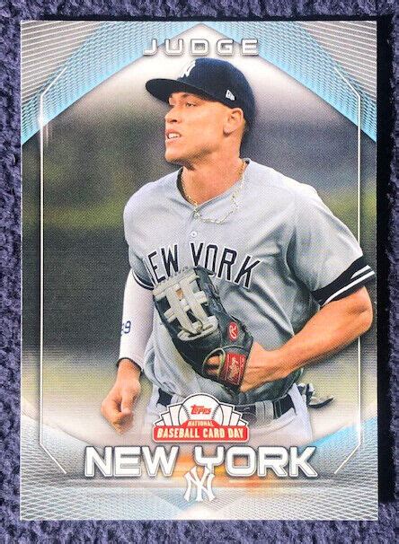 Topps Fielding Aaron Judge Rc For Sale Online Ebay