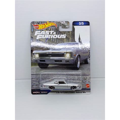 Jual Hotwheels Hot Wheels Fast Furious F F Premium Mix 4 1970 Chevrolet Nova SS Shopee Indonesia