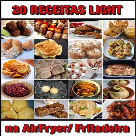 20 Receitas na AirFryer Light Fritadeira Elétrica Receita Natureba