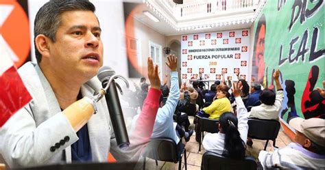 Fuerza Popular Acord Participar En Las Elecciones Congresales De Enero