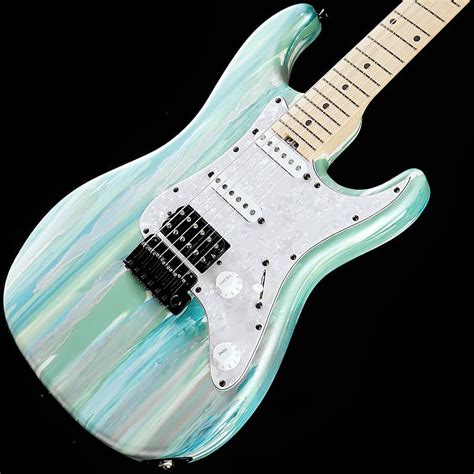 Infinite Trad ST SSH Dazzly Blue Green Maple Made Reverb Canada