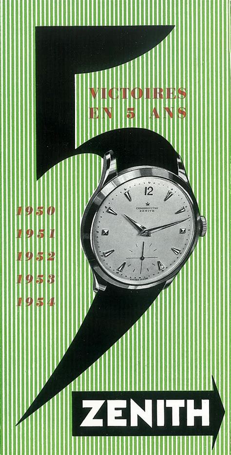 Relojes Vintage Zenith Esenciales