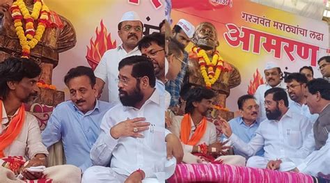 Maratha Quota Manoj Jarange Patil Breaks Fast In Presence Of Cm Eknath Shinde Mumbai News