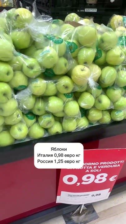 Цены на базовые продукты -Россия и Италия. - YouTube