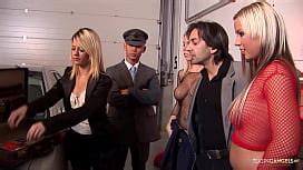 Two Brunette Girls Got Talked Into Sucking Hard Cocks After Piano Lessons Before Getting Their