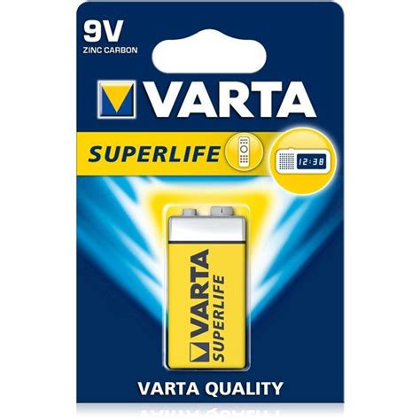 PILE SUPERLIFE 9V VARTA Electronic Shop Vente Arduino Tunisie اردوينو