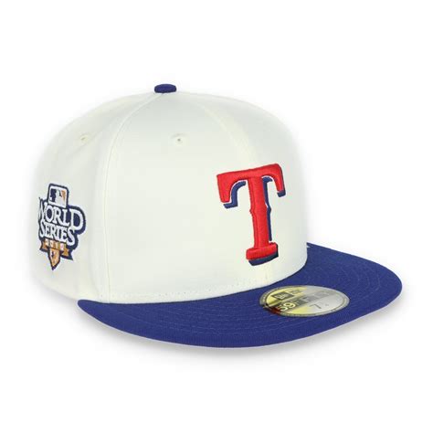 New Era Texas Rangers Throwback 2010 World Series Side Patch 59FIFTY F