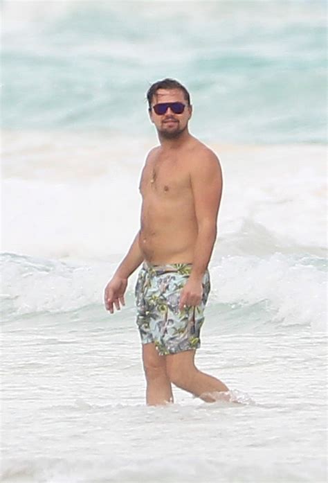 Leonardo Dicaprio Is The King Of The World In New Beach Pics