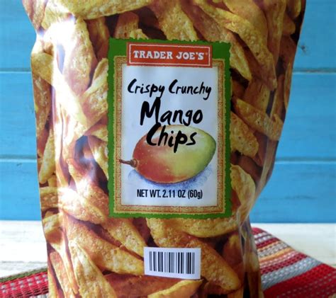 Trader Joes Crispy Crunchy Mango Chips Eating At Joes