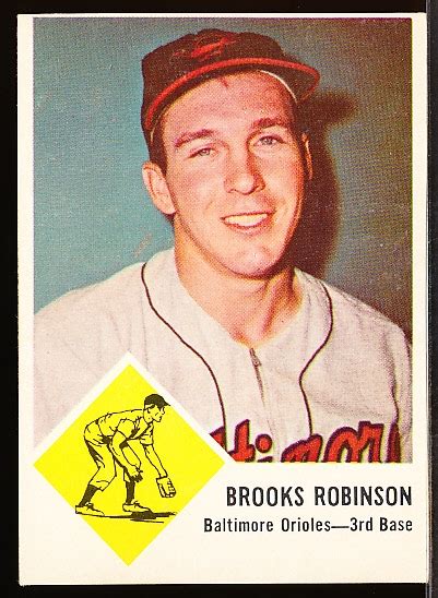 Lot Detail 1963 Fleer Baseball 4 Brooks Robinson Orioles