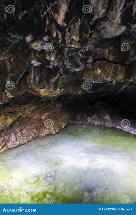 Ice Cave in New Mexico stock image. Image of green, monument - 17932399