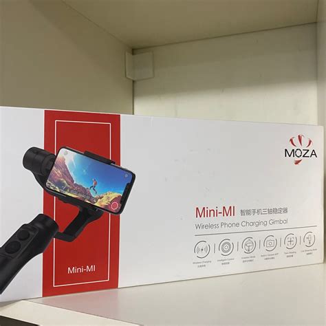 Moza Mini Mi Axis Smartphone Gimbal With Wireless Phone Charging