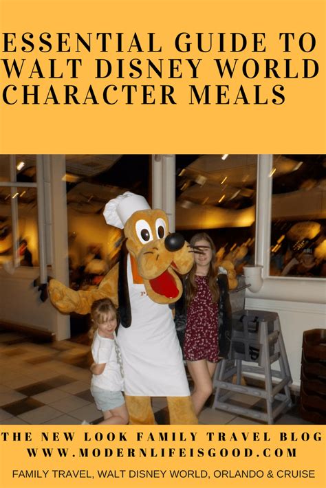 Guide To Walt Disney World Character Meals Artofit