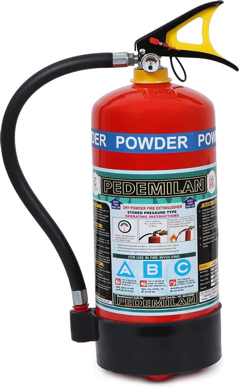 Eco Fire Abc Powder Type Kg Fire Extinguisher Red And Black