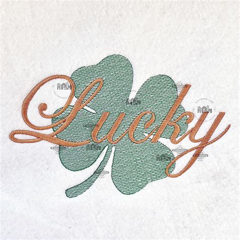 Lucky Strikethrough Shamrock Clover Saint Paddys Day Machine